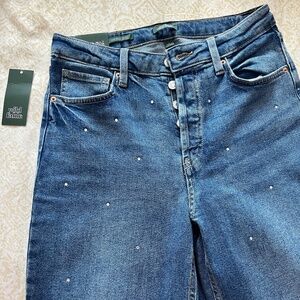 Wild and Fable embellished high rise jeans